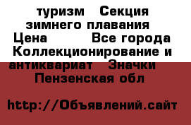 туризм : Секция зимнего плавания › Цена ­ 190 - Все города Коллекционирование и антиквариат » Значки   . Пензенская обл.